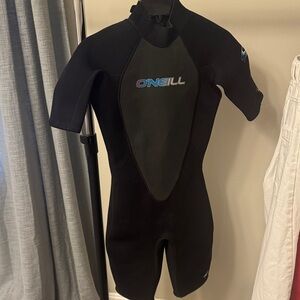 O'Neill Black Short Sleeve Wetsuit